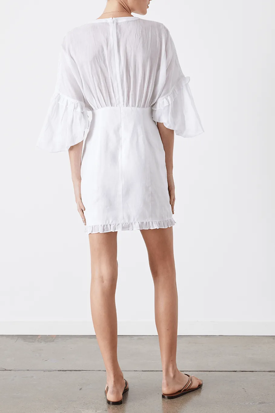 Taylor Linen Ramie Mini Dress