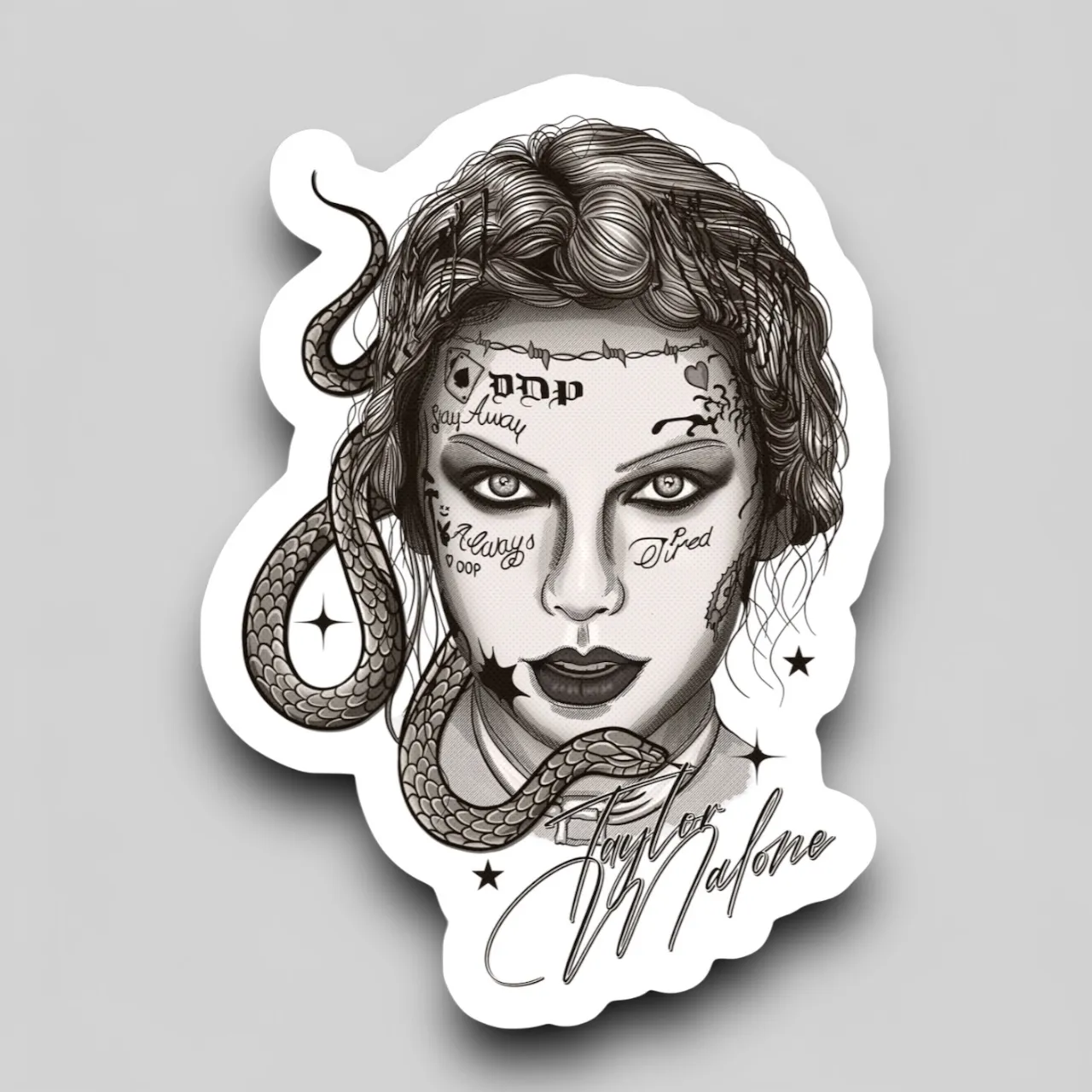 Taylor Malone Sticker