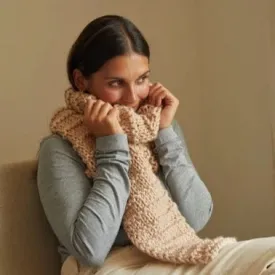 The Snuggle Scarf Knitting Kit