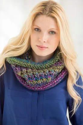 Two Color Cowl (Knit)
