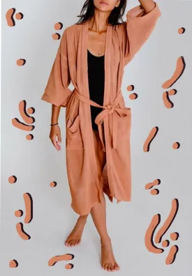 VEGAN SILK KIMONO