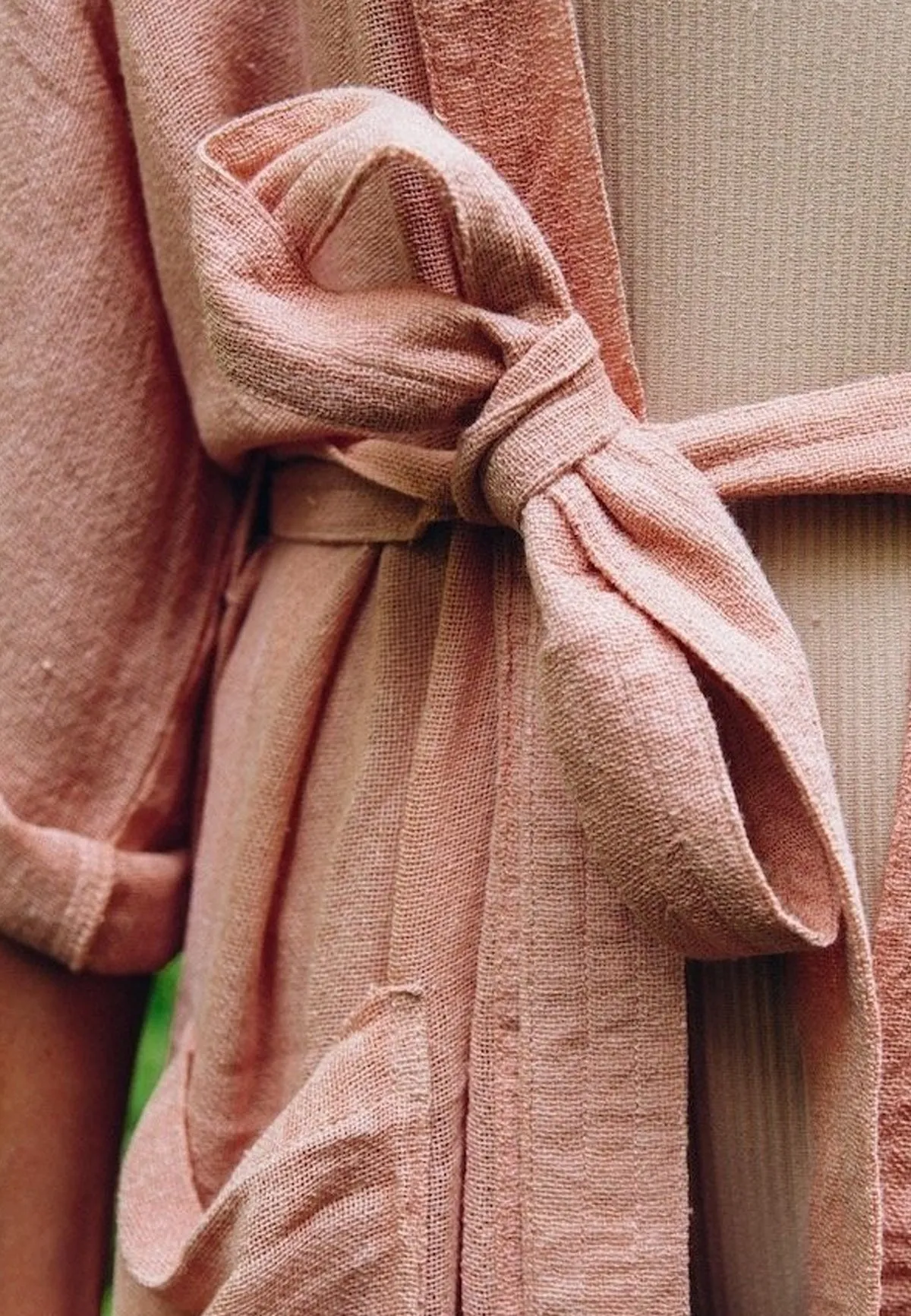 VEGAN SILK KIMONO