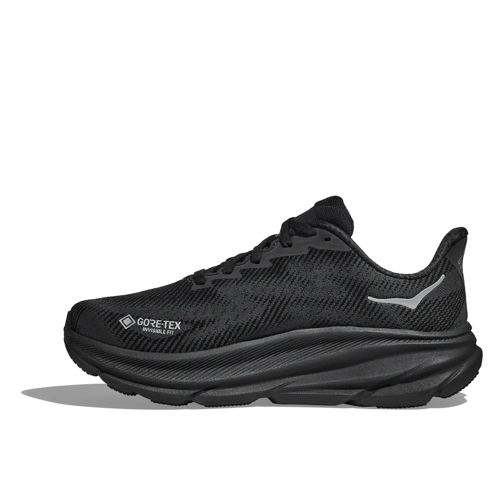 Womens Clifton 9 GTX - Black/Black