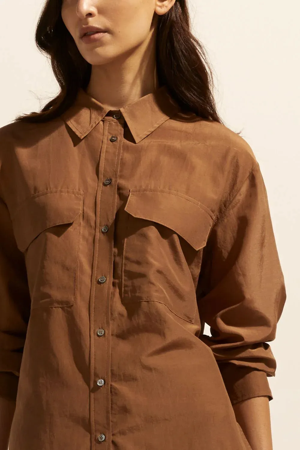 ZOE KRATZMANN - Abroad Top - Caramel Size 1 & 2 Only